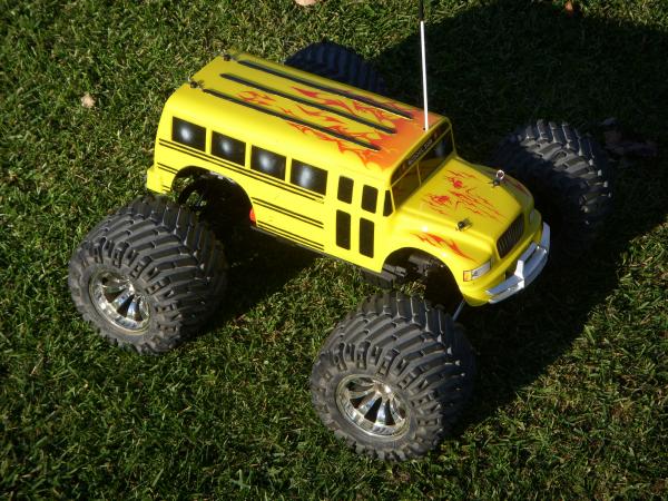 Custom E-revo skool bus