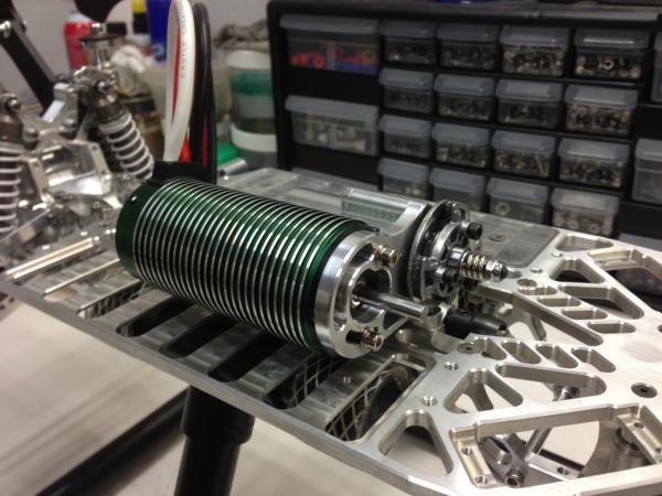 Motor initial fit-up