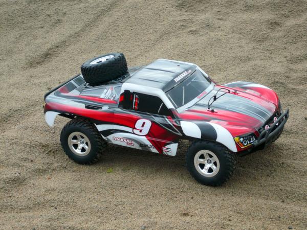 Traxxas Slash
3S lipo, different setups incl. CC SW 4600