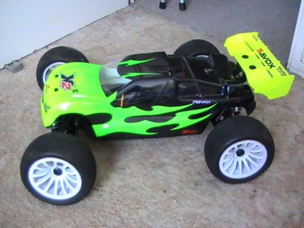 x2crt truggy
Tekin Rx8,2000kv motor
Tecno Rc v3 chassis kit
hyperion 5s-6500 G3 pack
Dx3r