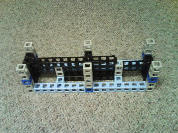 The boat stand. Keeps it from going foward and backwards!