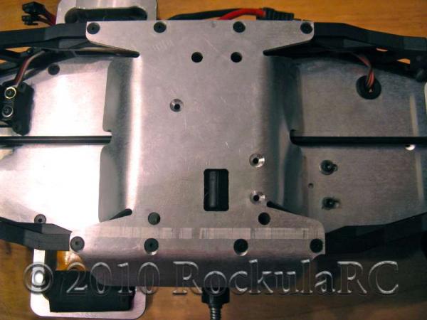 Custom Center Skid w/ side guard (version 1... Version 2 has a wider flange)